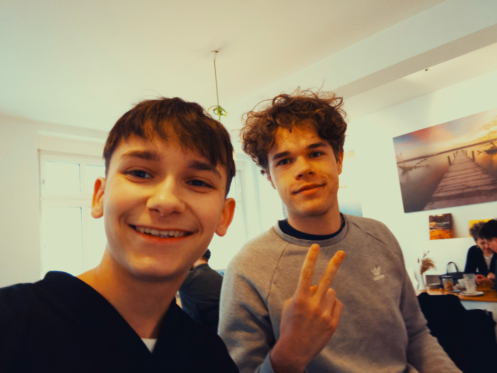 Das Gründer-Duo entsteht
